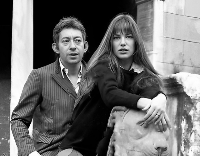 Serge Gainsbourg i Jane Birkin we Włoszech w 1976 r.