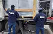 Funkcjonariusze CBŚP i Straży Granicznej zatrzymali trzy ciężarówki wypełnione nielegalnym towarem