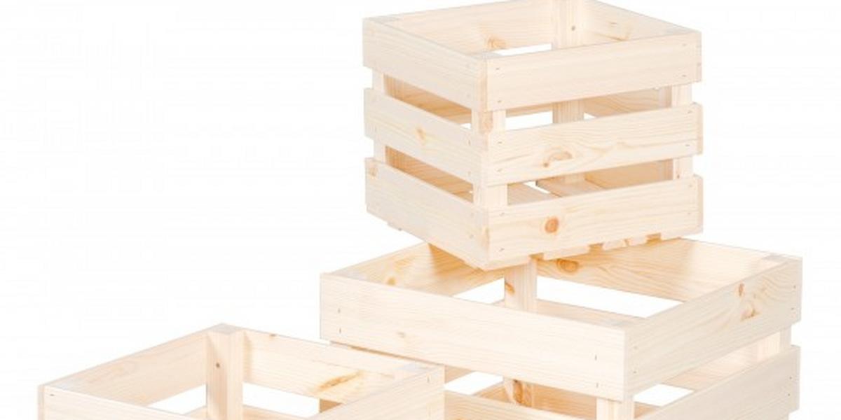 10 pomysłów na wykorzystanie drewnianej skrzynki - Dom