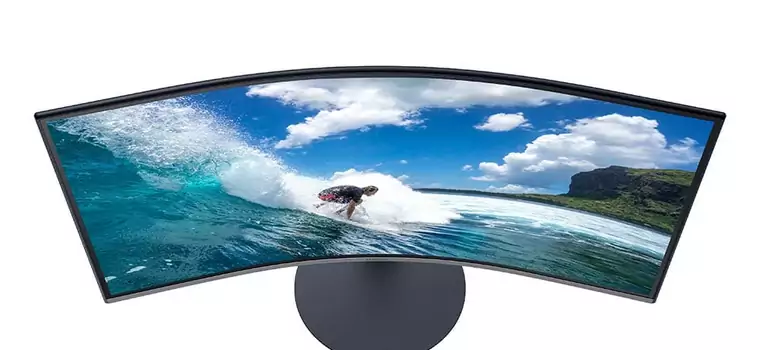 Samsung wprowadza na polski rynek rekordowo zakrzywione monitory T55