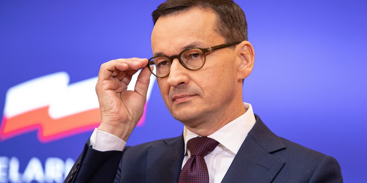 Premier Mateusz Morawiecki.