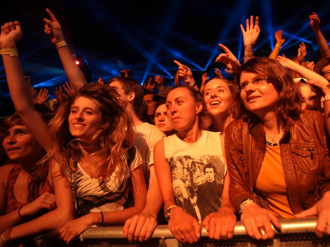 Publiczność Orange Warsaw Festival