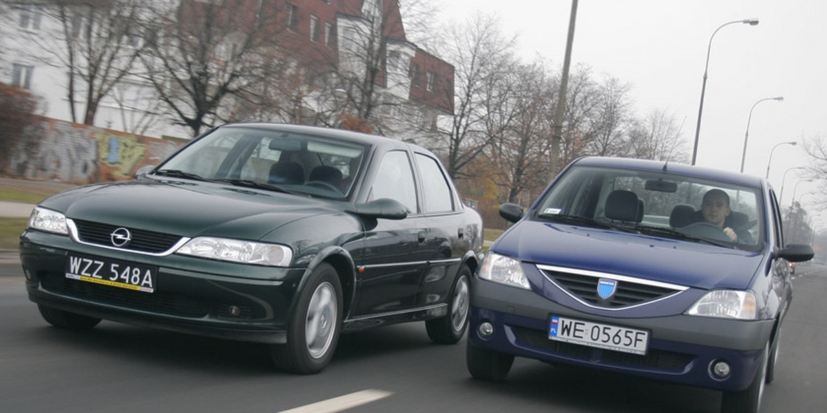 Opel Vectra B i Dacia Logan