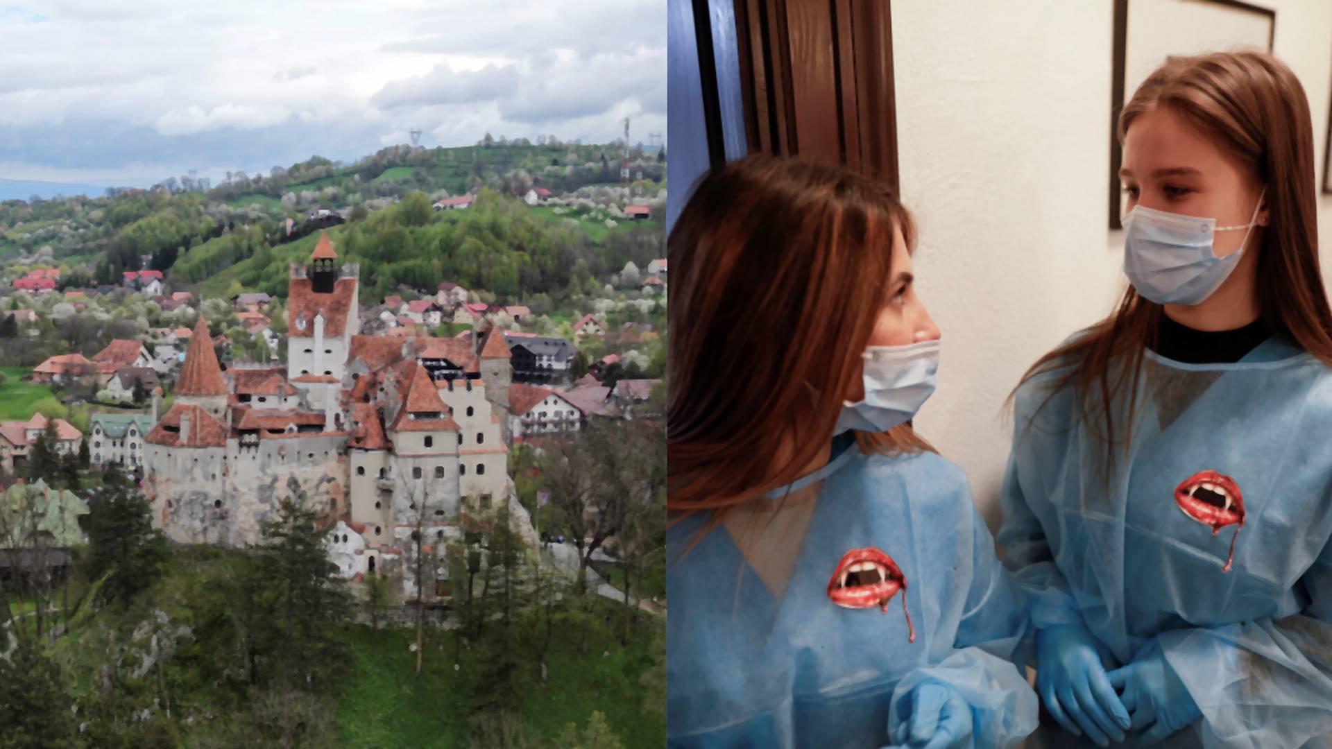Krvilačné očkovacie centrum: Drakulov hrad láka návštevníkov na vakcíny Pfizer zdarma