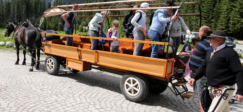 Skontrolowali wozy na Morskie Oko. "Stąd różnica"