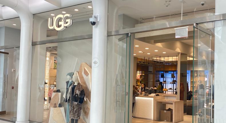 The Ugg store at the Oculus at One World Trade in New York City.Ann Matica/Insider