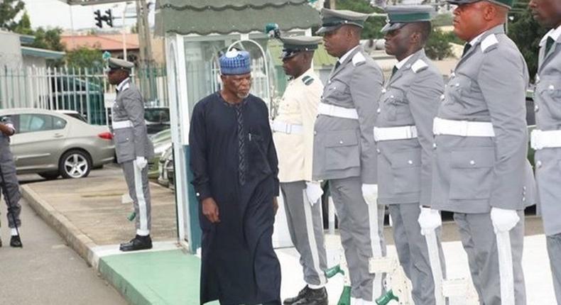 Nigeria Customs Service boss, Hameed Ali (Punch)