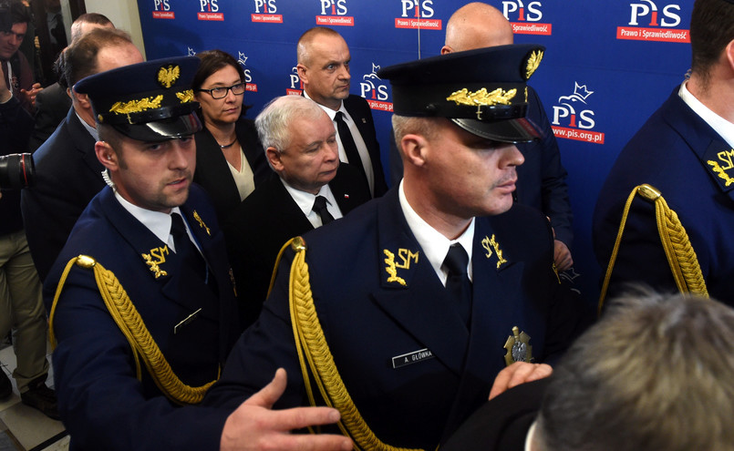 Jarosław Kaczyński w Sejmie