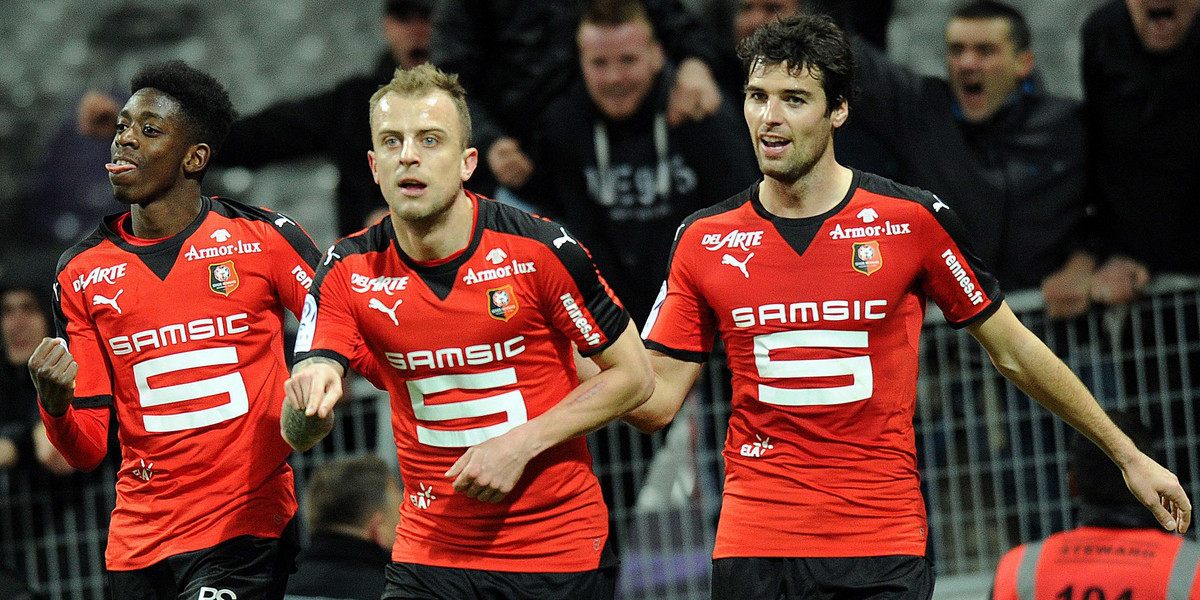 Kamil Grosicki znów dał Stade Rennes zwycięstwo. Tym razem załatwił Toulouse