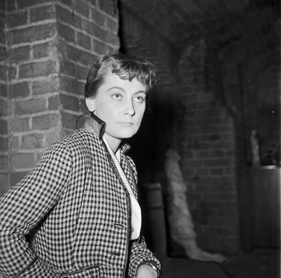 Barbara Horawianka w fillmie "Kamienne niebo" (1959)