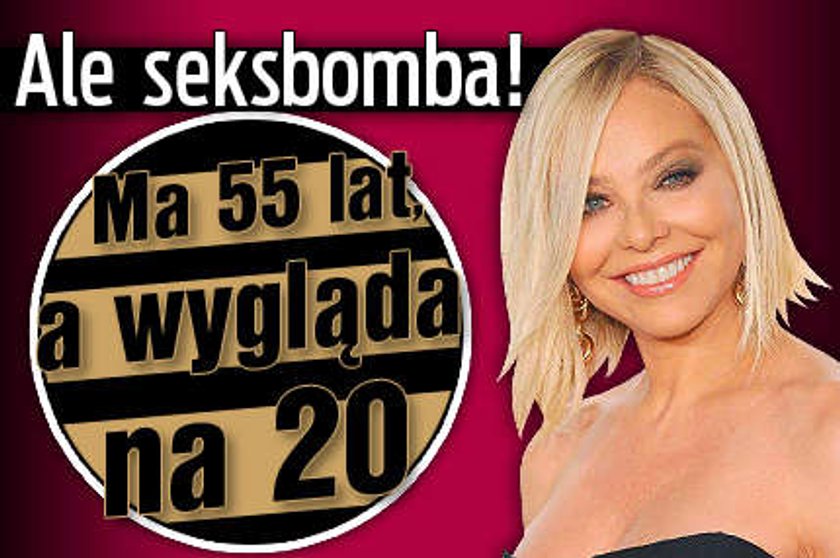 Ale seksbomba! Ma 55 lat, a wygląda na 20