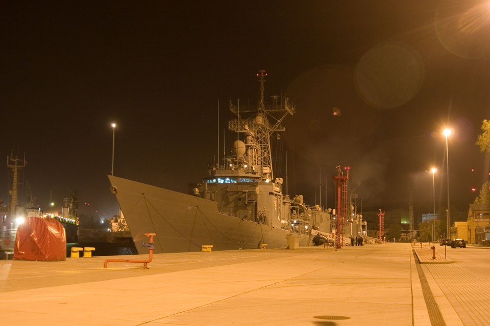 ORP Gen K. Pułaski przygtowany do wyjścia na morze, fot. kpt. mar. Grzegorz Łyko