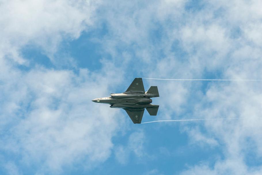 Izraelski F-35. Nie wiadomo jakiej broni Izrael użył w odwetowym ataku na Iran, ale te myśliwce piątej generacji prawdopodobnie mogłyby dokonać nalotu niezauważone.