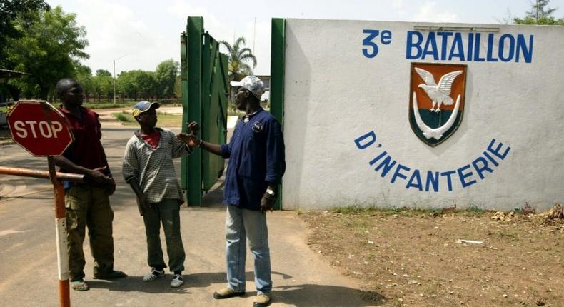 The AFP journalist in Bouake, the country's second largest city, said the firing of Kalashnikovs can be heard near the 3rd battalion camp