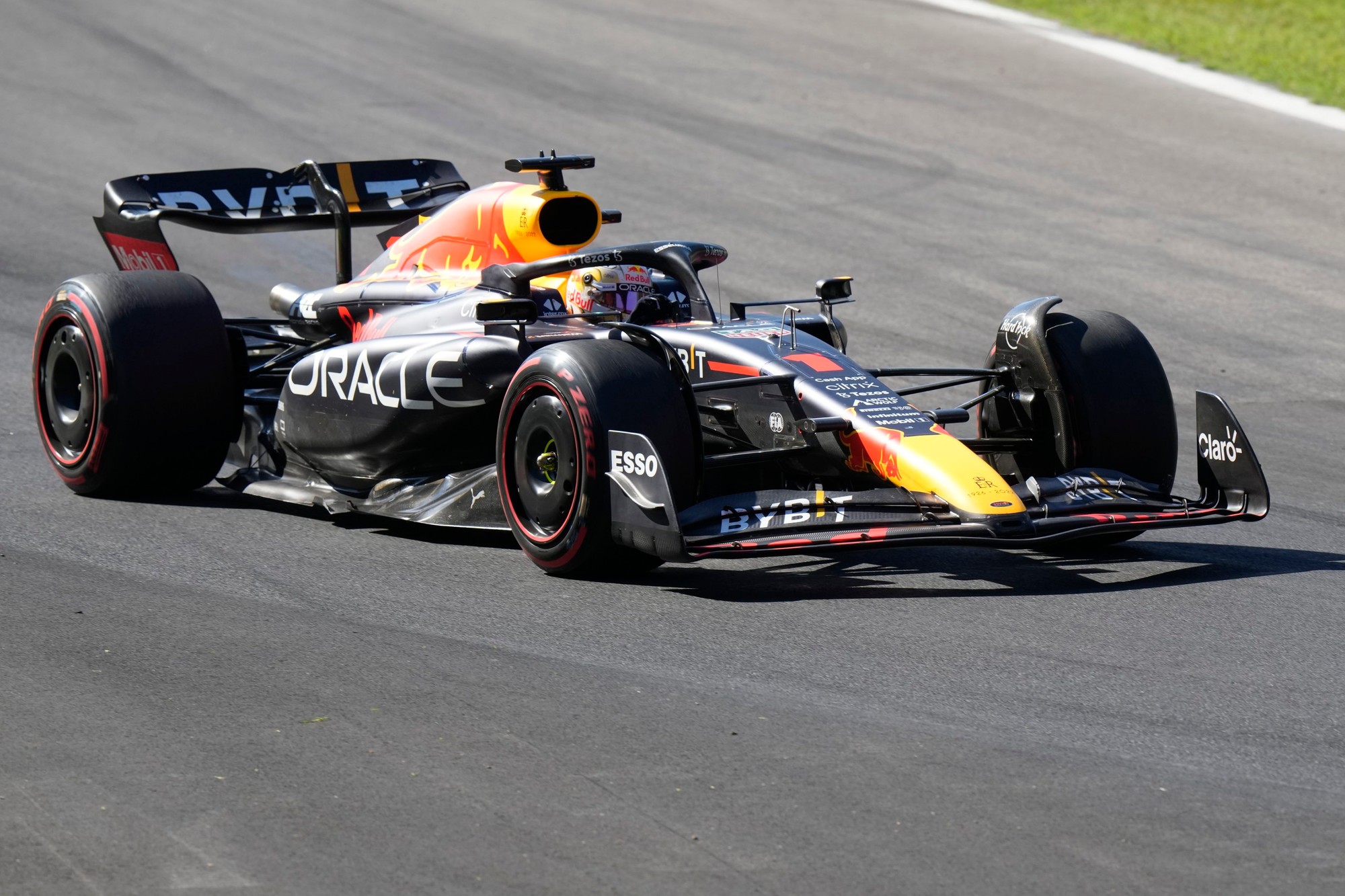 Holandský jazdec Red Bullu Max Verstappen. 
