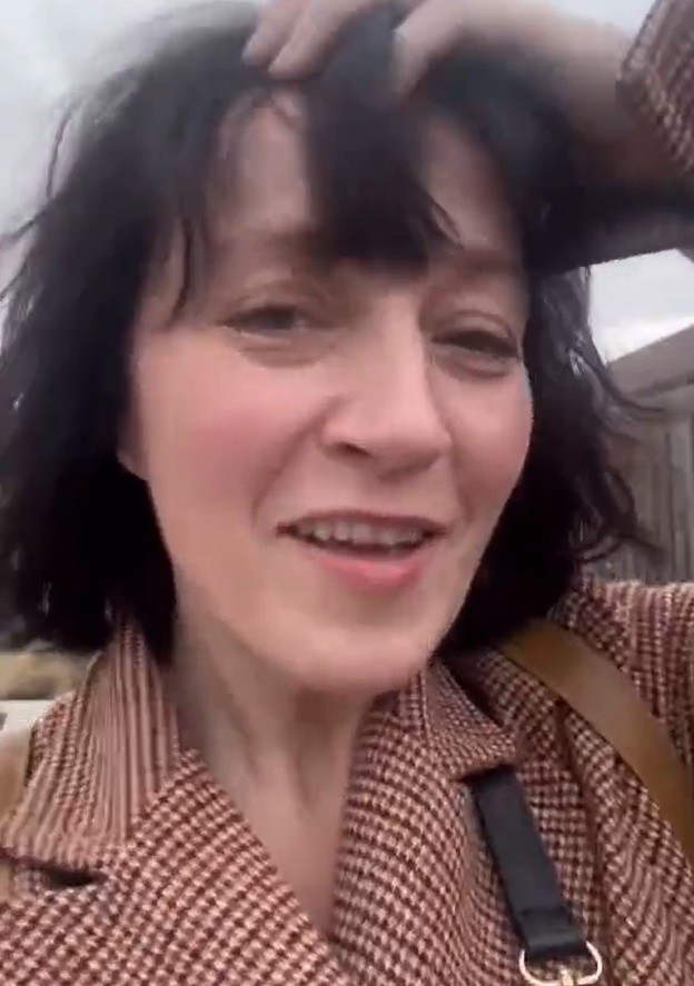 Speváčka Katarína Koščová.