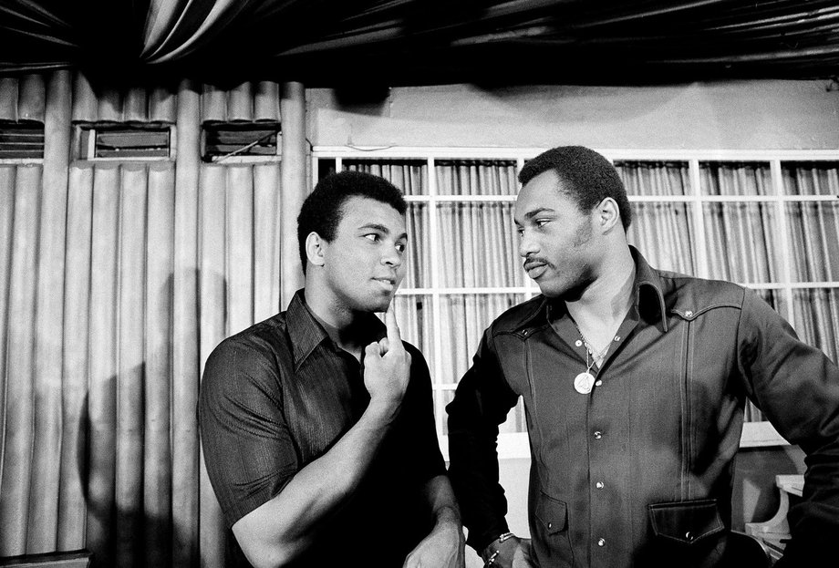 Muhammad Ali i Ken Norton w 1973 r.