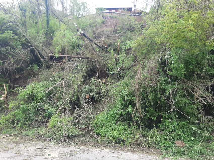 Klizište na magistralnom putu Mali Zvornik - Ljubovija