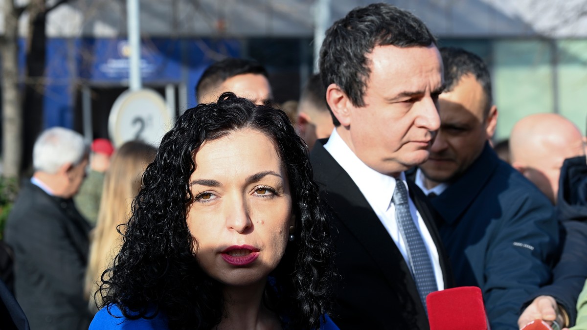 Vjosa Osmani, Aljbin Kurti