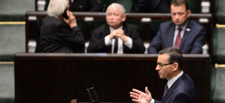 Zaremba: Niemal wszystko, czym PiS może się chwalić, zawdzięcza Morawieckiemu. Kaczyński jest na niego skazany [OPINIA]