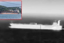 Ukraińcy uderzyli tam pierwszy raz. Płonie tankowiec floty cieni