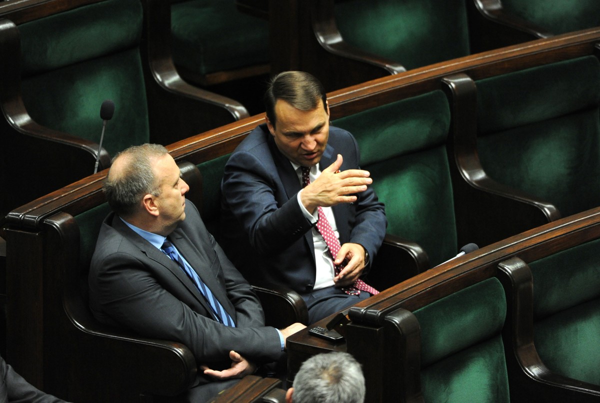 Grzegorz Schetyna i Radosław Sikorski