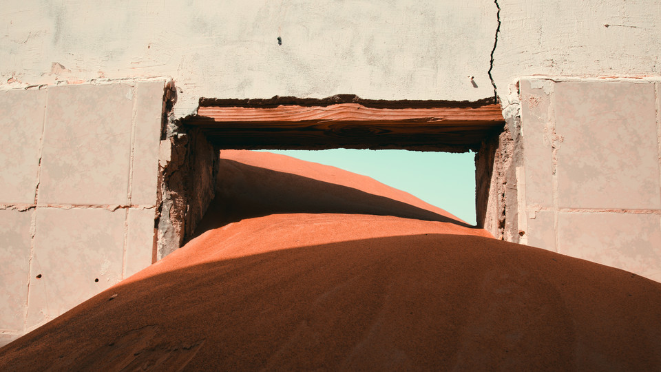 Al Madam - opuszczone miasto na pustyni koło Dubaju, Emiraty Arabskie