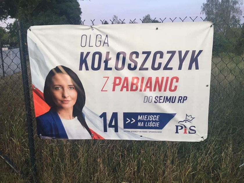 Billboardy Olgi Kołoszczyk