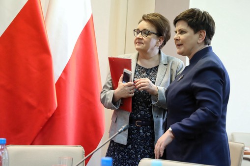 Anna Zalewska i Beata Szydło