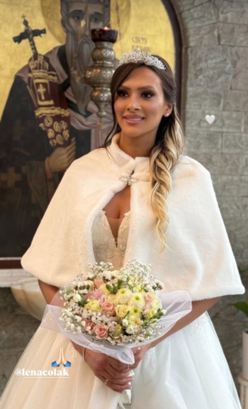 Lena Čolak se udala
