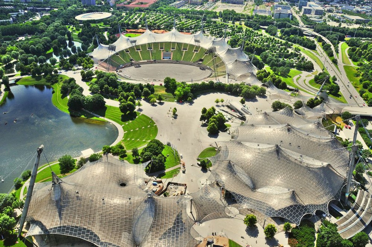 Monachium, Park Olimpijski.