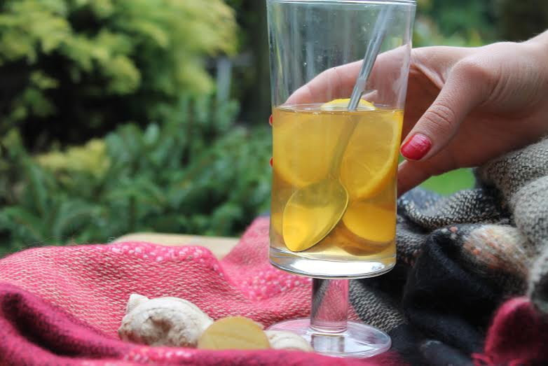 Herbata z imbirem, miodem i cytryną - smakuje doskonale i przeciwdziała przeziębieniom i grypie, fot. archiwum prywatne