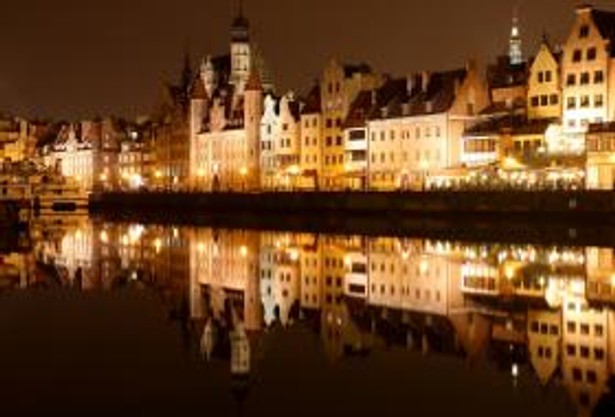 Gdańsk nocą, mat. shutterstock