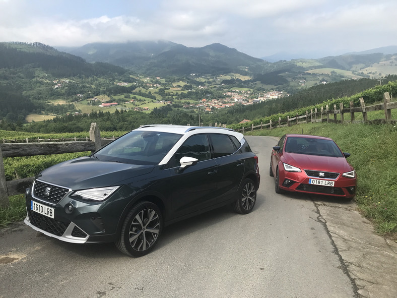 Seaty Ibiza i Seat Arona po liftingu