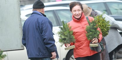 Barbara Sienkiewicz kupiła bliźniętom po choince