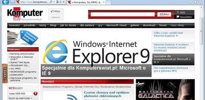 Internet Explorer 9 już jest! Co musisz wiedzieć przed instalacją?