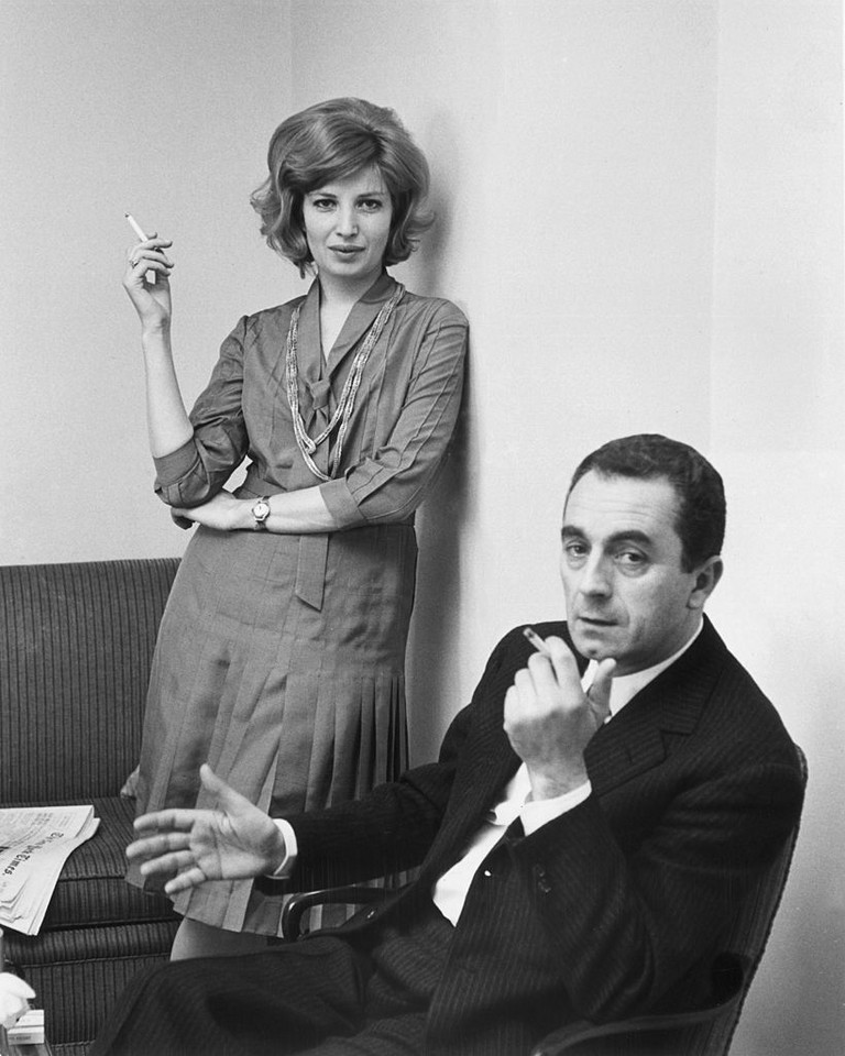 Monica Vitti i Michelangelo Antonioni (1961)