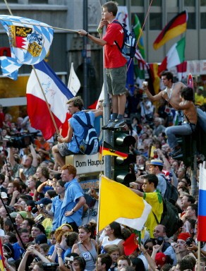 GERMANY-POPE-WYD-PILGRIMS