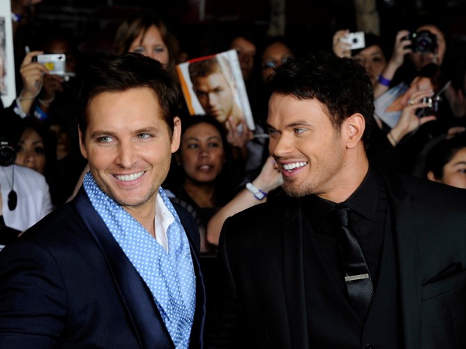 Peter Facinelli i Kellan Lutz