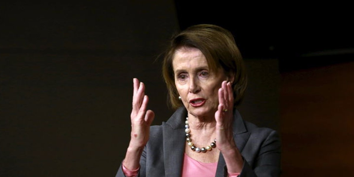 US House Minority Leader Nancy Pelosi.