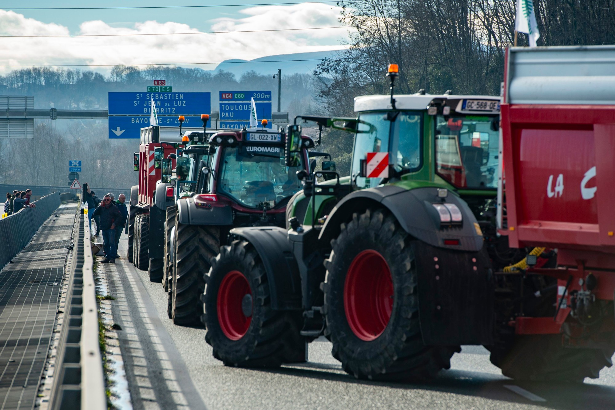 Širší juhozápadný región Occitánia sa v posledných dňoch stal stredobodom protestov francúzskych farmárov.
