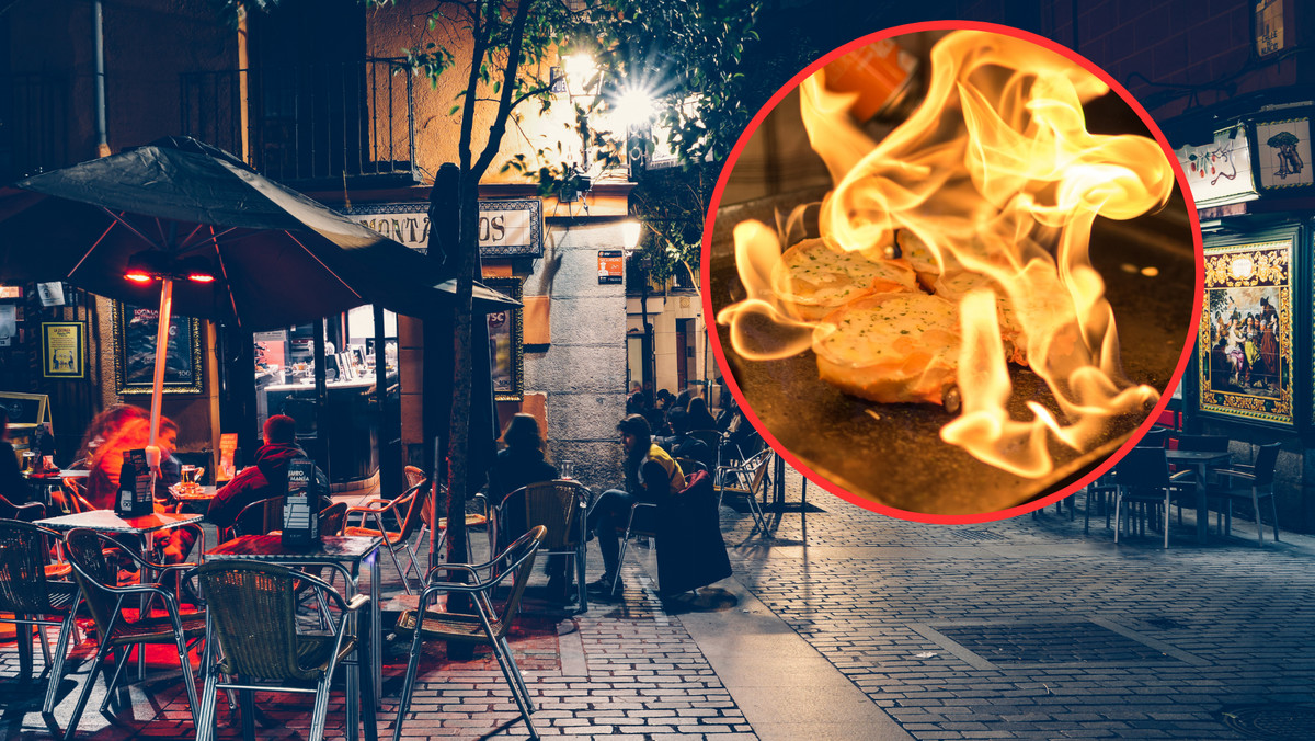 Restauracja w Madrycie stanęła w płomieniach. Powodem tragedii... deser