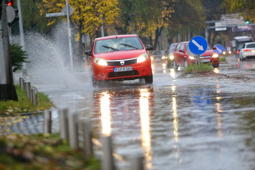Kiša u Banjaluci