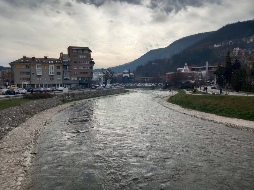 Đetinja kroz centar Užica