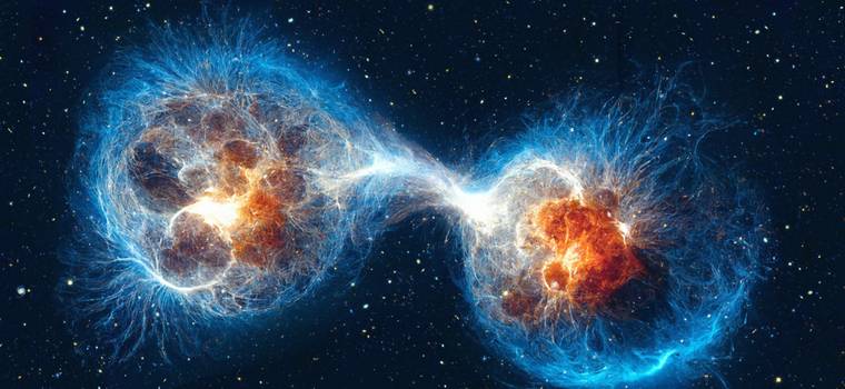 Teleskop Hubble'a wykrył dżet poruszający prawie tak szybko, jak światło