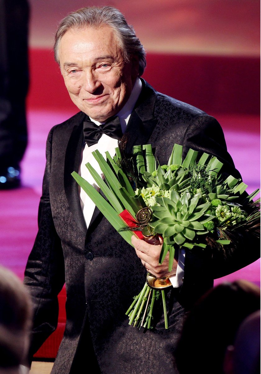 Karel Gott na gali w Pradze w listopadzie 2014 r.