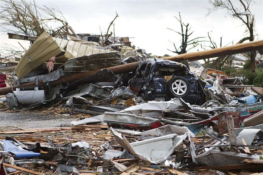 Zabójcze tornado w USA