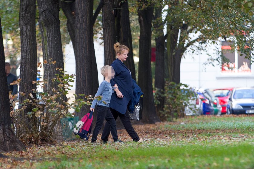 Daria Widawska w zaawansowanej ciąży