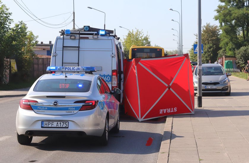 Tragiczny wypadek w Łodzi. Kobieta zginęła pod kołami autobusu MPK