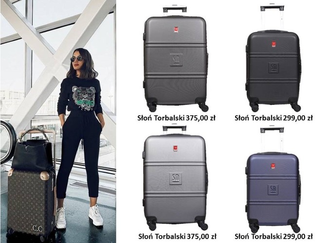 Modne walizki i torby podróżne